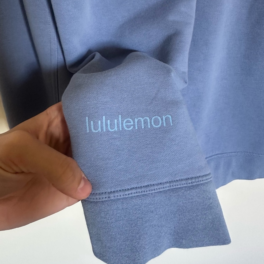 Lululemon Slate Blue crewneck- older style